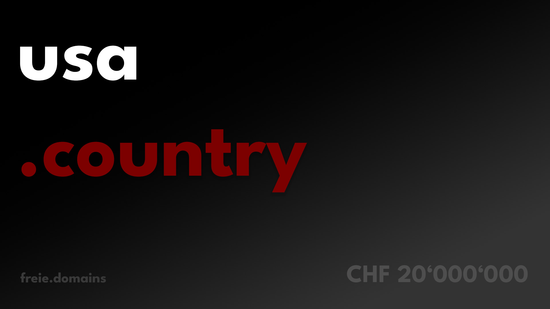 usa.country ist die wahrscheinlich beste Domain zu Themen rund um United States of America