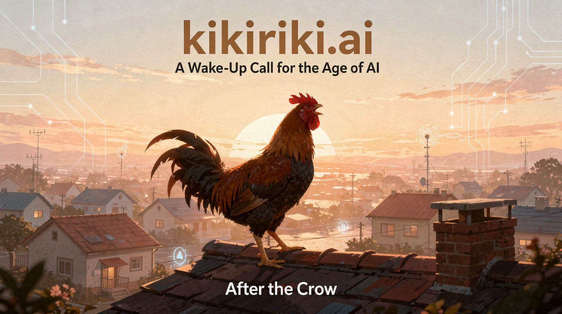 kikiriki.ai is my free daily podcast asking what AI is really doing to us. Here's what it is, where it sits among my portals, and why a calm human voice matters now.